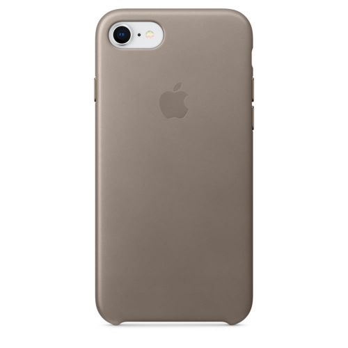 Apple Leather Case (Taupe) for iPhone 7/8