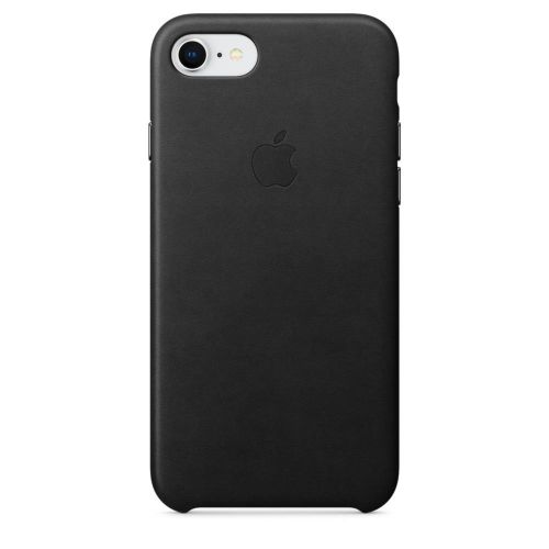 Apple Leather Case (Black) for iPhone 7/8
