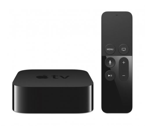 Apple Television Box 32GB Wi-Fi Bluetooth 4.0 Siri Remote (Black) - 4th Generation