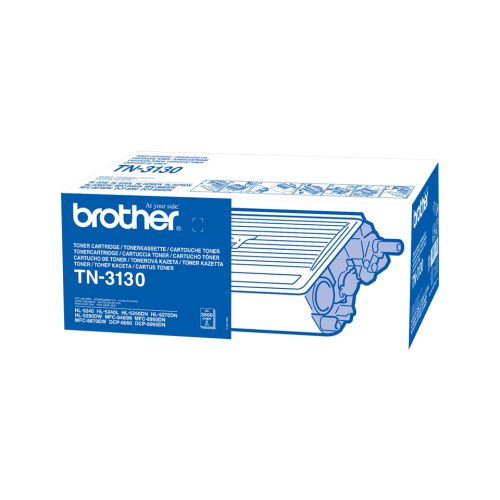 Brother TN-3130 (Yield: 3,500 Pages) Black Toner Cartridge