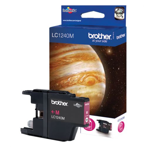 Brother LC1240M (Yield: 600 Pages) Magenta Ink Cartridge