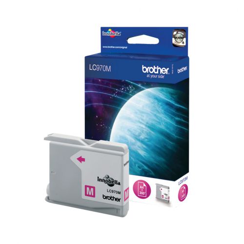 Brother LC970M Magenta (Yield 300 Pages) Ink Cartridge