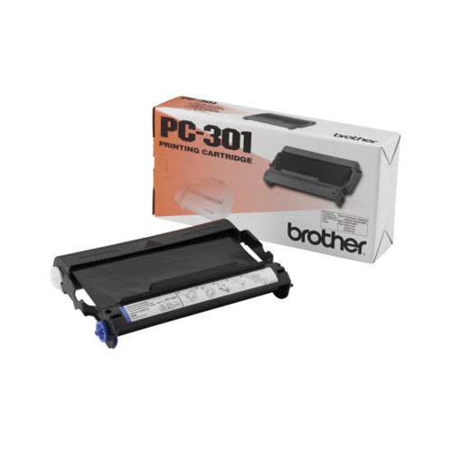 Brother PC-301 Thermal Fax Ribbon (Yield 235 Pages) Black