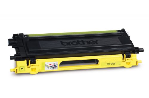 Brother TN-130Y (Yield: 1,500 Pages) Yellow Toner Cartridge