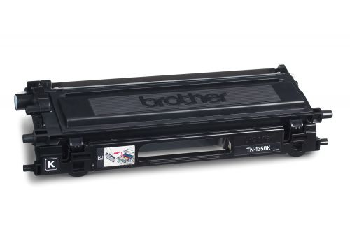 Brother TN-135BK (Yield: 5,000 Pages) Black Toner Cartridge