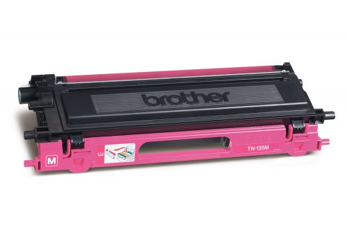 Brother TN-135M (Yield: 4,000 Pages) Magenta Toner Cartridge