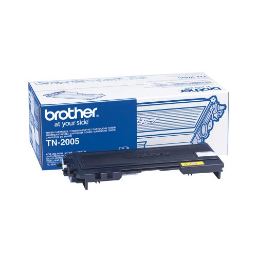 Brother TN-2005 (Yield: 1,500 Pages) Black Toner Cartridge