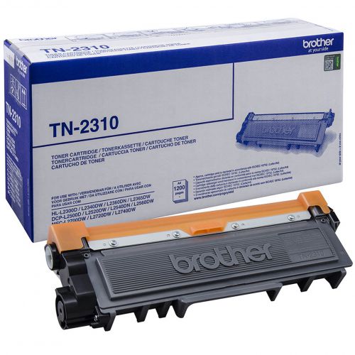 Brother TN-2310 (Yield: 1,200 Pages) Black Toner Cartridge
