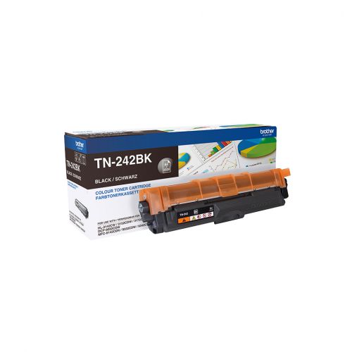 Brother TN243BK (Yield: 1000 Pages) Black Toner Cartridge