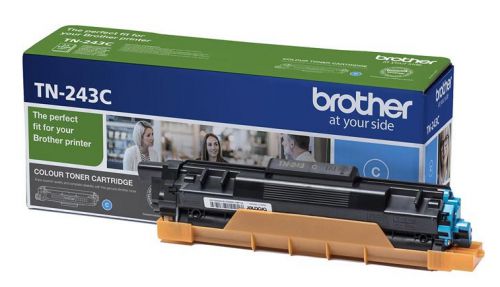 Brother TN243C (Yield: 1000 Pages) Cyan Toner Cartridge