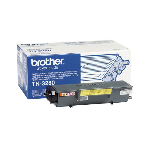 Brother TN-3280 (Yield: 8,000 Pages) Black Toner Cartridge