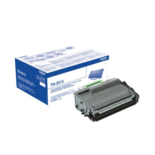 Brother TN-3512 (Yield: 12,000 Pages) Black Toner Cartridge