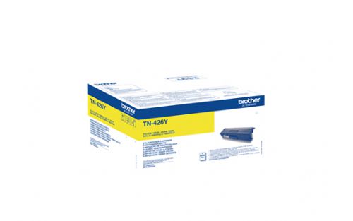 Brother TN-426Y (Yield: 6,500 Pages) High Yield Yellow Toner Cartridge
