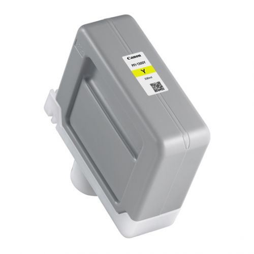 Canon PFI-1300Y (330ml) Yellow Pigment Based Ink Tank