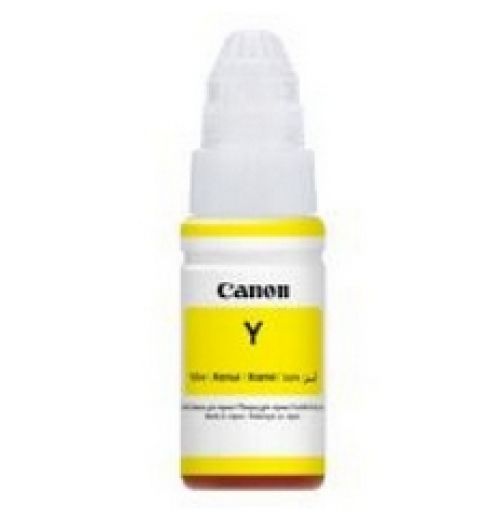 Canon GI-590 (70ml) Yellow Ink Tank Refill for PIXMA G1500/G2500/G3500 Printers
