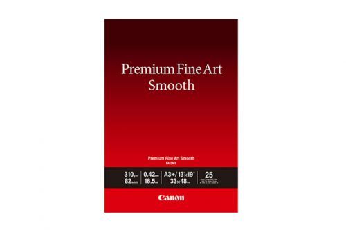Canon FA-SM1 (A3+) 310g/m2 Premium Fine Art Smooth Paper Matte Paper (25 Sheets)