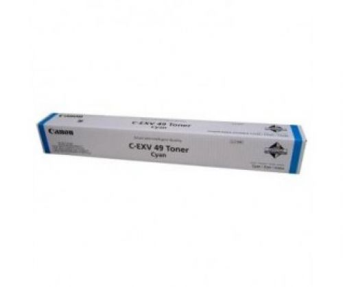 Canon C-EXV49 (Yield: 19,000 Pages) Cyan Toner Cartridge