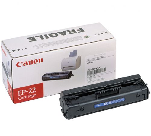 Canon EP-22 (Black) Toner Cartridge (Yield 2,500 Pages)