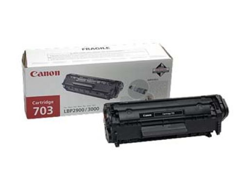 Canon 703 Black (Yield 2,000 Pages) Toner Cartridge