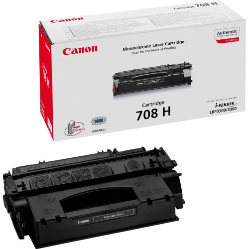 Canon 708H Black (High Yield 6,000 Pages) Toner Cartridge