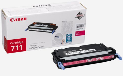 Canon 711 Magenta Toner Cartridge (Yield 6,000 Pages)
