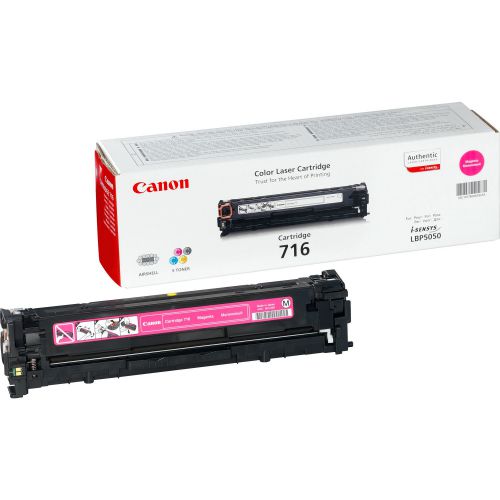 Canon 716 (Magenta) Toner Cartridge (Yield 1,500 Pages)