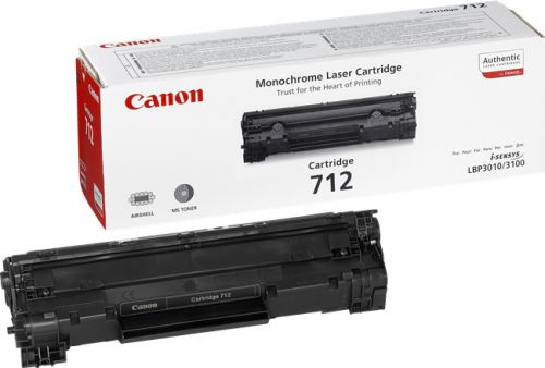 Canon 712 Black (Yield 1,500 Pages) Toner Cartridge