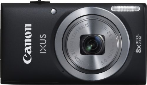 Canon IXUS 132 (16MP) Digital Compact Camera 8x Optical Zoom (2.7 inch) LCD (Black)