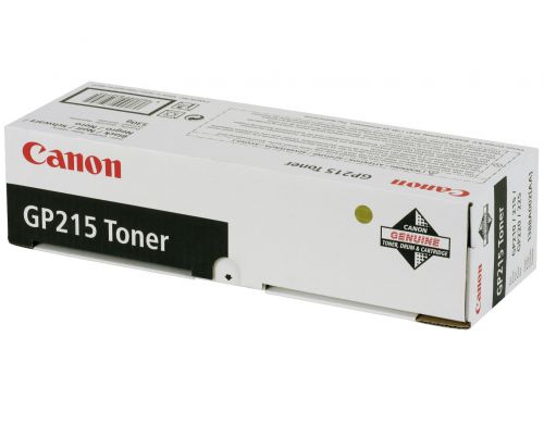 Canon GP-215 (Black) Toner Cartridge (Yield 9,600 Pages)