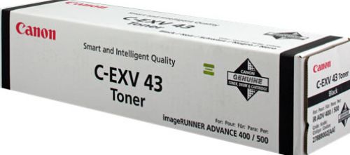 Canon C-EXV 43 (Yield: 15,200 Pages) Black Toner Cartridge