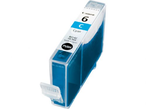 Canon Bci-6C (Yield: 440 Pages) Cyan Ink Cartridge