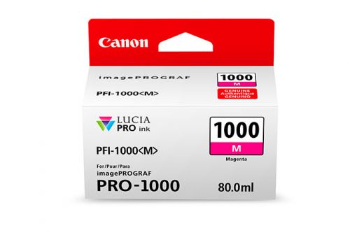 Canon PFI-1000M (Megenta) Ink Cartridge (80ml)