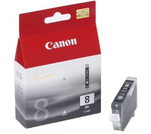 Canon CLI-8BK (Yield: 420 Pages) Black Ink Cartridge