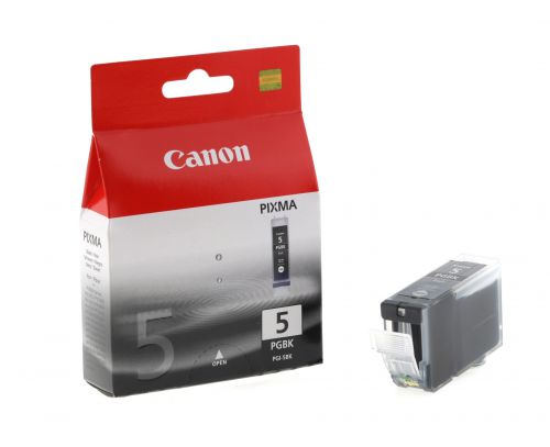 Canon PGI-5BK (Yield: 360 Pages) Black Ink Cartridge