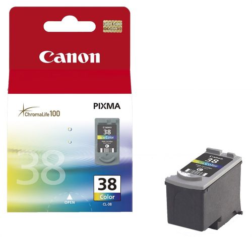 Canon CL-38 (Yield: 207 Pages) Cyan/Magenta/Yellow Ink Cartridge