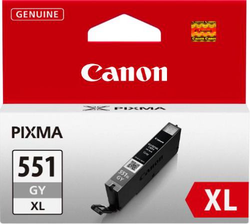 Canon CLI-551Xlgy Grey Ink Blister With Security