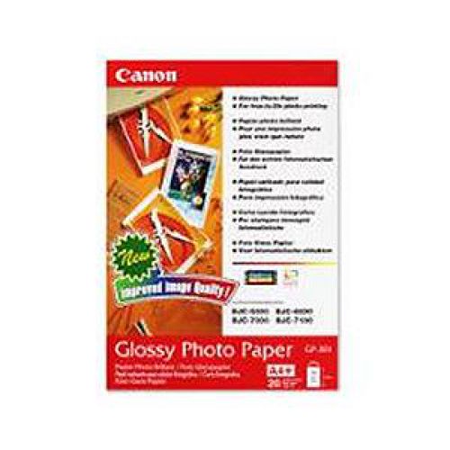 Canon GP-201 (A4+) Glossy Photo Paper (Pack of 20 Sheets)