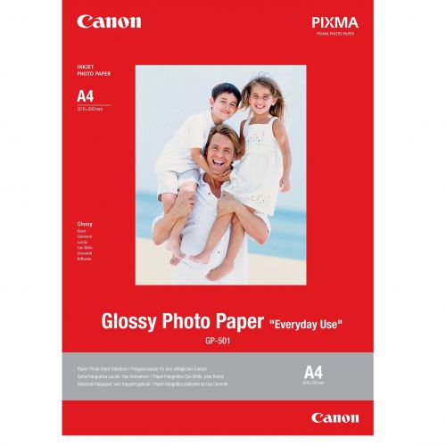 Canon GP-501 (A4) Glossy Photo Paper (20 Sheets)