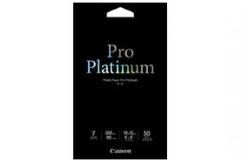 Canon PT-101 (10x15cm/4 x 6 inch) 300g/m2 Pro Platinum Photo Paper (50 Sheets)