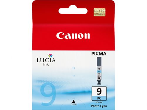 Canon PGI-9C (850 Photos) Cyan Ink Cartridge