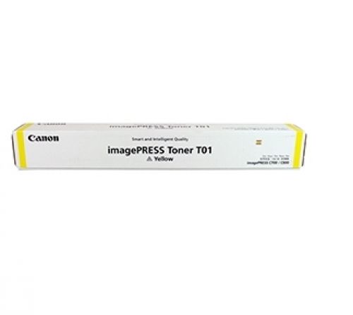 Canon T01 (Yield: 39,500 Pages) Yellow Toner Cartridge