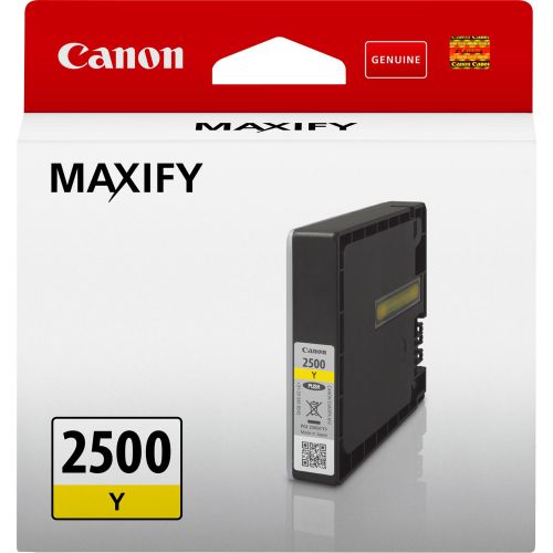Canon PGI-2500Y (9.6ml) Yellow Ink Cartridge