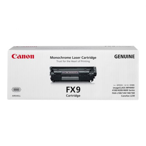 Canon FX-10 (Yield 2,000 Pages) Monochrome Laser Fax Cartridge