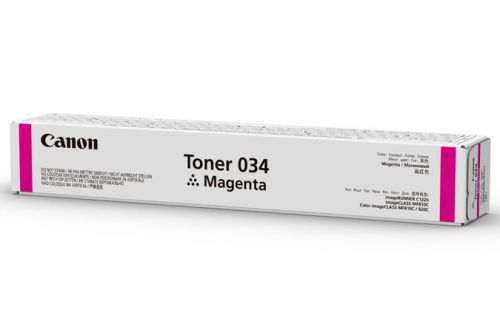 Canon 034 (Yield: 7,300 Pages) Magenta Toner Cartridge