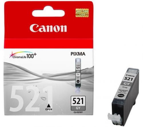 Canon CLI-521 Grey Ink Cartridge 9ml Code 2937B001AA