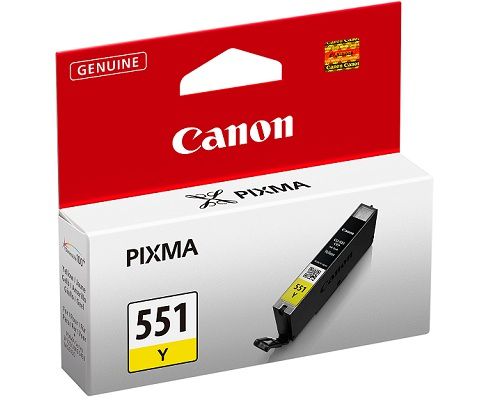 Canon CLI-551 Yellow Ink Cartridge Code 6511B001
