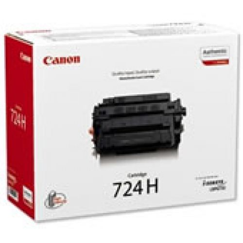 Canon 724 Black (Yield 6,000 Pages) Toner Cartridge