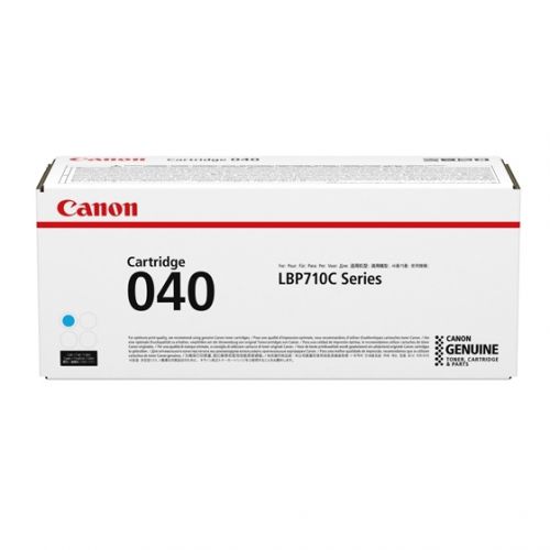 Canon 040 Cyan (Standard Yield 5,400 Pages) Toner Cartridge