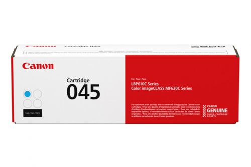 Canon 045 Cyan (Yield 1,300 Pages) Toner Cartridge