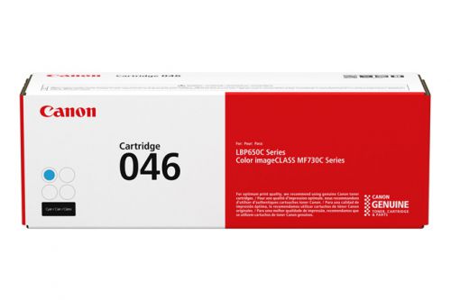 Canon 046 Cyan (Yield 2,300 Pages) Toner Cartridge
